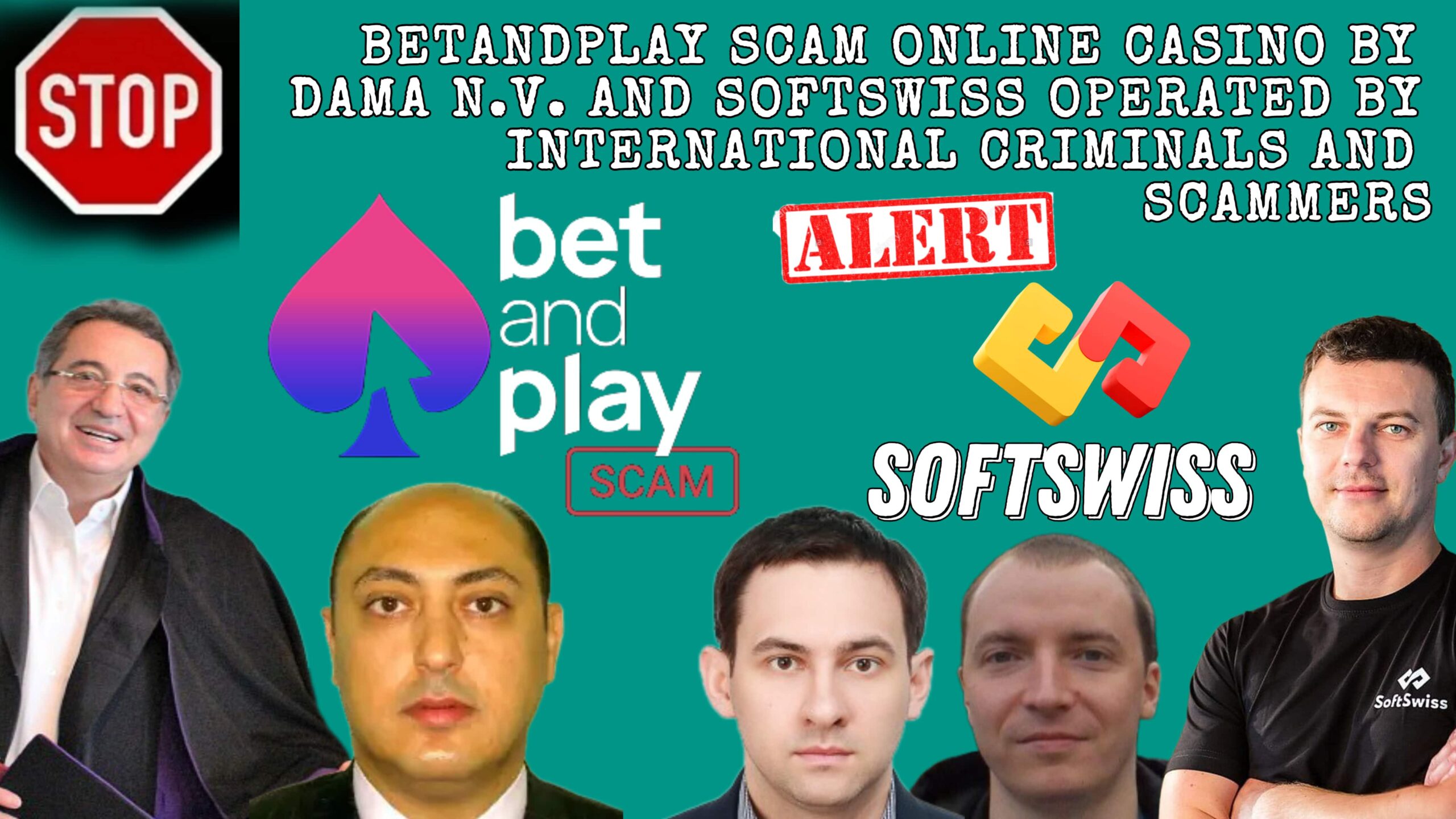 Betandplay - softswiss - Belarusian and Russian cyber fraud agents